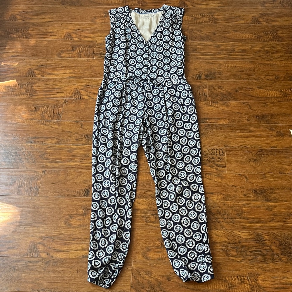 Boden Monochrome Patterned Jumpsuit